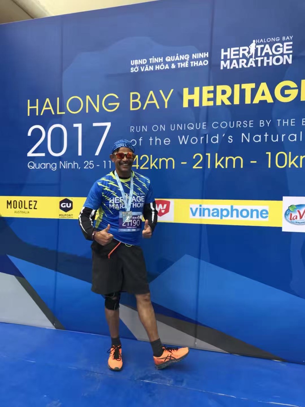 Chandra after a marathon